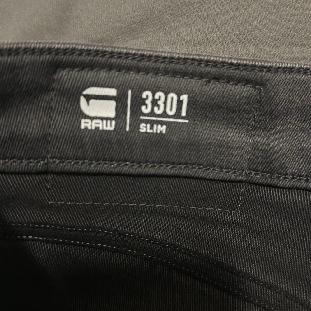 G-Star Raw 3301 Slim Denim Shorts - Picture 10 of 11